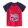 Baby and Toddler Boy's Americana Theme Mix n Match Separates (Daddy's Little Hero Fire Truck Top, 0-3 mo.) view 1