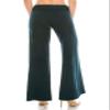 ALWAYS Women's Wide Leg Palazzo Pants - High Waist Premium Soft Stretch Trouser Dark Teal L/XL view 3