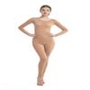 Full Bodysuit Womens Long Sleeve One Piece Jumpsuit Spandex Zentai Unitard (Small, Nude)