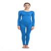 Full Bodysuit Womens Long Sleeve One Piece Jumpsuit Spandex Zentai Unitard (X-Large, Light Blue) view 2