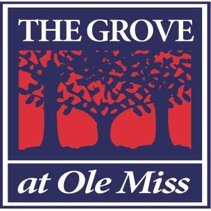 5 Inch The Grove at Ole Miss Decal University Mississippi Rebels U of M Logo MS Removable Wall Sticker Art NCAA Home Room Decor 4 by 5 Inches