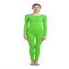 Full Bodysuit Womens Long Sleeve One Piece Jumpsuit Spandex Zentai Unitard (XX-Large, Lime Green) view 2