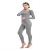 Full Bodysuit Womens Long Sleeve One Piece Jumpsuit Spandex Zentai Unitard (Small, Grey) view 3