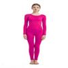 Full Bodysuit Womens Long Sleeve One Piece Jumpsuit Spandex Zentai Unitard (XX-Large, Hot Pink) view 2