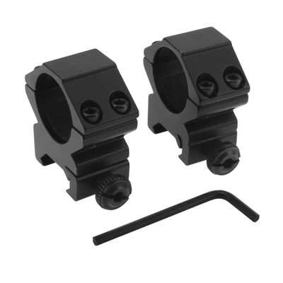 Tydeux 1"/25.4mm Scope Rings for Weaver and Picatinny Rail - Pack of 2