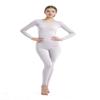 Full Bodysuit Womens Long Sleeve One Piece Jumpsuit Spandex Zentai Unitard (Small, White)