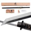 Real Hamon Clay Tempered Japanese Samurai Straight Sword
