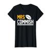 Fantasy Football Shirts For Women Mrs Commish T-shirt T-Shirt view 1