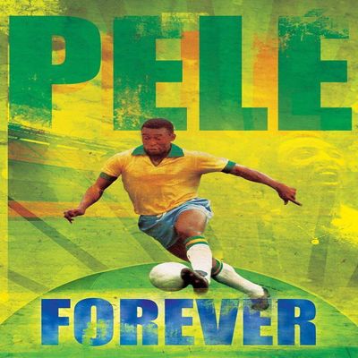 bribase shop The Soccer King Pele Poster 20 inch x 13 inch