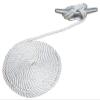 Attwood 11705-7 3/8" X 15' White Premium 3 Strand Twisted Nylon Dock Line view 1