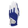 Zero Friction Women's Compression-Fit Synthetic Golf Gloves, Universal Fit, Blue view 1