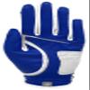Zero Friction Women's Compression-Fit Synthetic Golf Gloves, Universal Fit, Blue view 2
