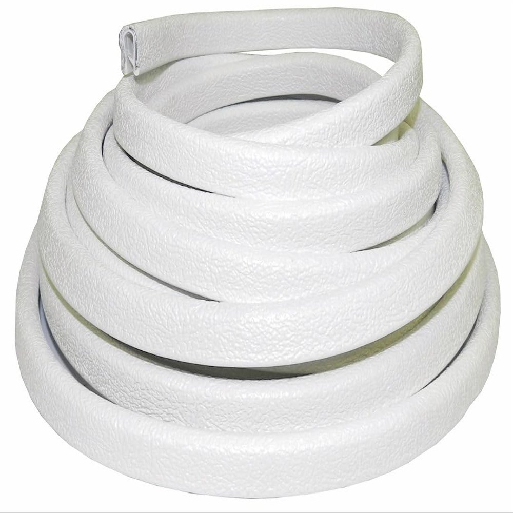 Taco Metals Flex Trim WH 1/4 x 1/2 25', White (V30-1008W25-1)