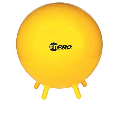 PerfectPitch Fitpro Ball Stability Legs YEL 65Cm