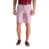 Haggar Men's Cool 18 PRO Stretch Solid Oxford Flat Front Short Shorts, red, 42 view 1