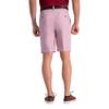 Haggar Men's Cool 18 PRO Stretch Solid Oxford Flat Front Short Shorts, red, 42 view 2