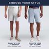 Haggar Men's Cool 18 PRO Stretch Solid Oxford Flat Front Short Shorts, red, 42 view 4