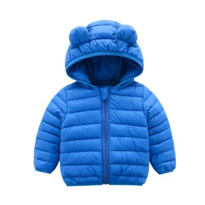CECORC Winter Coats for Kids with Hoods Light Puffer Jacket for Girls, Boys | Baby, Infants, Toddlers, 12-18 Months,Blue
