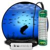 Green Blob Outdoors Blue Underwater Fishing Lights for Docks 7500 Lumen with 30ft Cord, LED, Fish Attractor, Crappie, Snook, Bass, Catfish (7,500 3-Prong Plug, Blue) Made in Texas view 1
