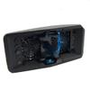 4X Carling Actuator/Rocker hard plastic Switch Cover Black w/Blue Slit Lens view 2