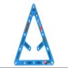 Accu-Rack Outsville Billiards Solo Pool Ball Rack Template for 8, 9, 10 Ball view 1