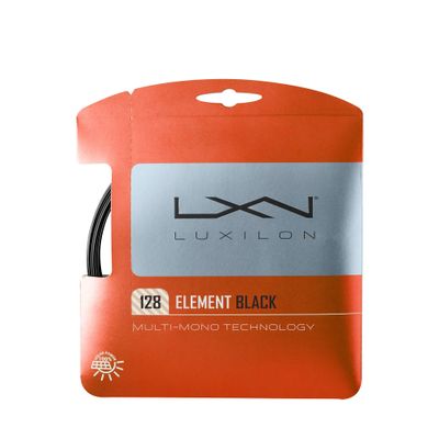 Luxilon Element 130 Tennis String - Set, Black