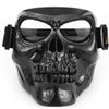 Motorcycle Goggles Skull Mask UV Proof Windproof Anti-fog Protective Detachable Adjustable Tactical Glasses for Paintball/Skiing/Riding/Cycling/Halloween/Costume Ball view 1