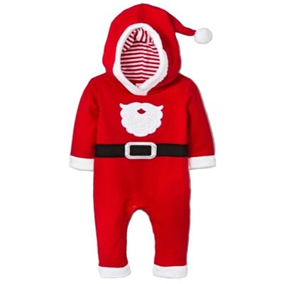 Cat & Jack Baby Boys' Santa Suit (0-3 MO)