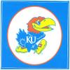 4 Inch KU Big Jay Decal University of Kansas Jayhawks Logo KS Removable Wall Sticker Art NCAA Home Room Decor 4 by 4 Inches view 1