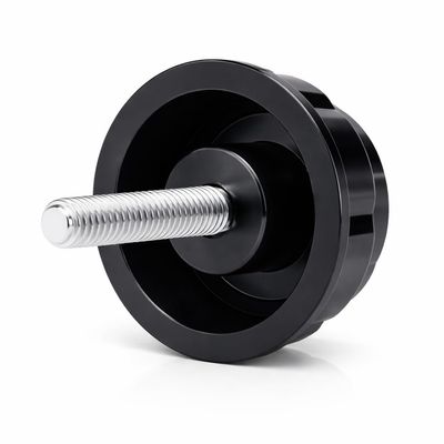 Alomejor 10Pcs/Set Spare Screws Nuts Practical Screw Cover Covers with Gaskets for Fishing Reels Knob Power Handle Grip