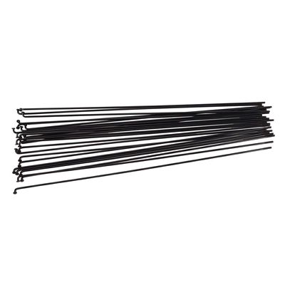 SENQI 36pcs 14G J Bend Bicycle Steel Spokes 170mm-290mm W/Nipples (284mm)
