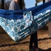 Equip Lightweight Hammock  Perfect Backpacking Hammock, Portable Hammock & Camping Hammock  Select Styles Hold Up to 500lbs  Various Outdoor Hammock Colors & Patterns Indigo Ink Dot view 2