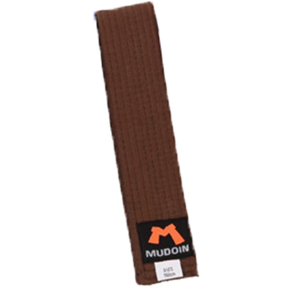 Mudoin Taekwondo Color Belts Length 160 / 180cm TKD Martial Arts Judo Karate (180cm(5.90ft), Brown)