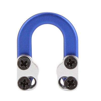 Asixx Archery Arrow, 3 Colors Metal Archery D Ring Durable Metal Material and Lightweight,Eliminates Arrow Pinching and Bowstring Wear,Overdraw Interference Design(Blue)