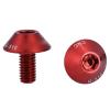 Dioche Brake Rotor Bolts, G-510 2Pcs M5 * 12mm Water Bottle Cage Holder Bracket Screw Bolts(Red), Wholesale Business view 2
