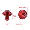 Dioche Brake Rotor Bolts, G-510 2Pcs M5 * 12mm Water Bottle Cage Holder Bracket Screw Bolts(Red), Wholesale Business view 3