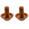 Brake Rotor Bolts, GUB G-510 2Pcs M5 * 12mm Water Bottle Cage Holder Bracket Screw Bolts(Gold), Wholesale Business view 1