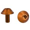 Brake Rotor Bolts, GUB G-510 2Pcs M5 * 12mm Water Bottle Cage Holder Bracket Screw Bolts(Gold), Wholesale Business view 2
