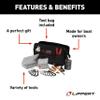 Lippert Boat Tool Kit, 435 Piece Tool Set for Boat Repairs, Included Carrying Case, 15 Different Items, Comprehensive Marine Maintenance Bundle - 2023035865 view 2