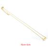 AOCHEE Stainless Steel Razor Blade Pendant Charm Necklace 3 Colors Engraved Unisex Jewelry 18" view 3