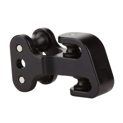 Archery Cable Slide, 3 Colors Aluminium Alloy Archery Cable Slide String Splitter Roller Glide (Black)