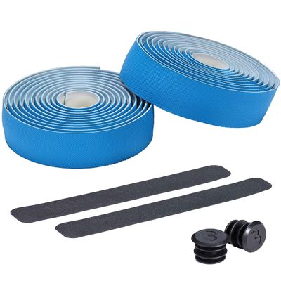 BBB Cycling BHT-14 FlexRibbon Gel Handlebar Tape for Road Bikes, Blue