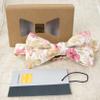 Spring Notion Men's Cotton Floral Print Bow Tie, 25-Peach view 3
