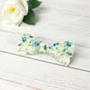 Spring Notion Men's Cotton Floral Print Bow Tie, 26-Blue view 2