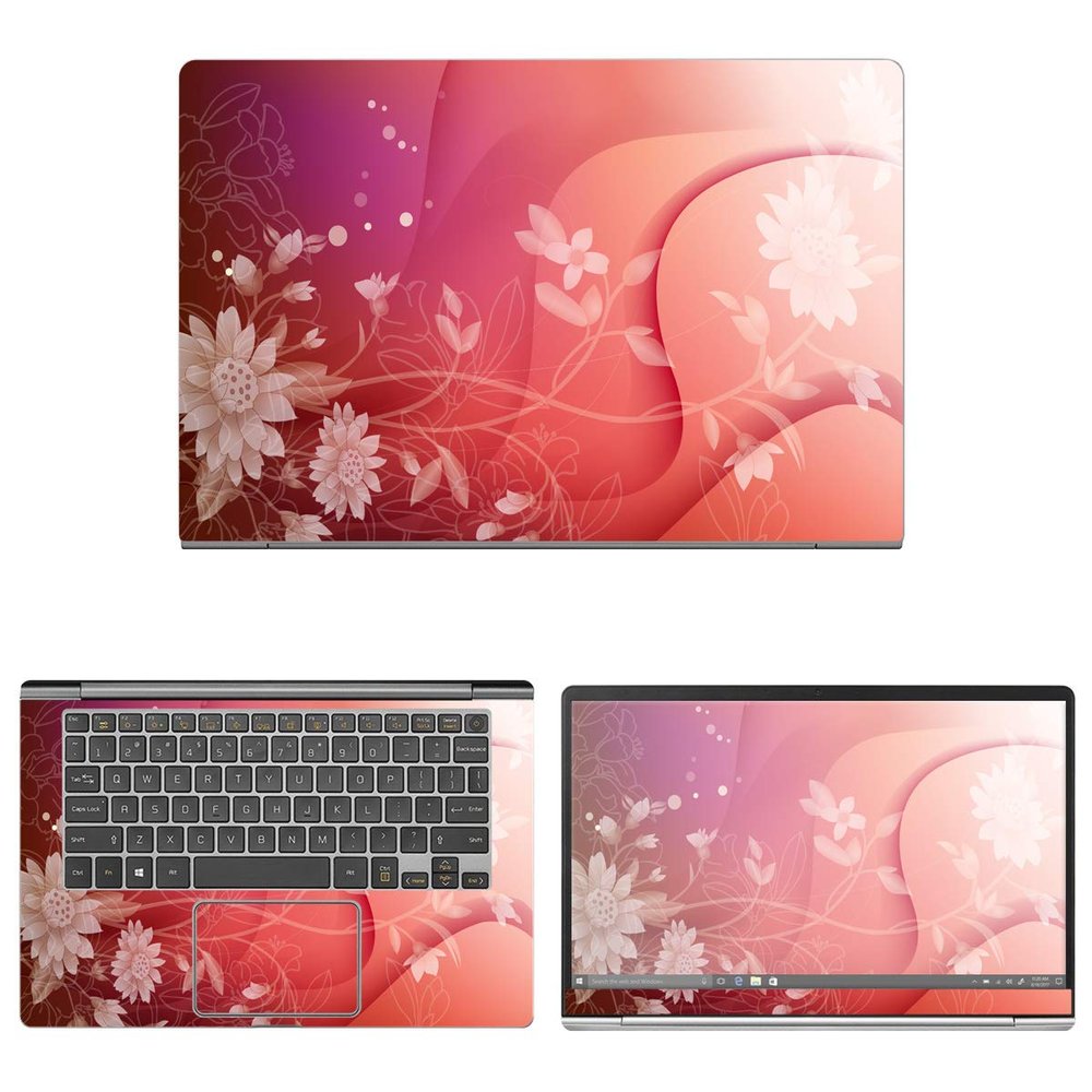 Decalrus - Protective Decal Skin Sticker for LG Gram 14Z980 (14" Screen) case Cover wrap LGgram14Z980-52