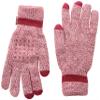 Muk Luks Women's Touchscreen Gloves, red, OSFM view 1