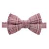 Spring Notion Boys' Glen Plaid Cotton Bow Tie Red L view 1