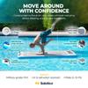 SOLSTICE Sol Fit Inflatable Stand-Up Paddleboard & Aquatic Fitness Mat with 7'10" Non-Slip Traction Pad - Floating Exercise Platform for Yoga, Pilates & Meditation, Includes Pump & Carry Bag view 4