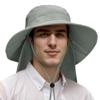 Catalonia Sun Hat for Men,Outdoor Wide Brim Hat with Neck Flap Cover for Fishing Hiking Safari Gardening view 1