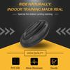 Flexzion Bike Trainer Front Wheel Block - Sturdy Molded Plastic Bicycle Stabilizing Leveling Block Support for Indoor Turbo Trainer Bike Stationary Resistance Training Exercises view 2